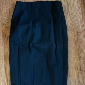 Elegant Black Pencil Skirt
